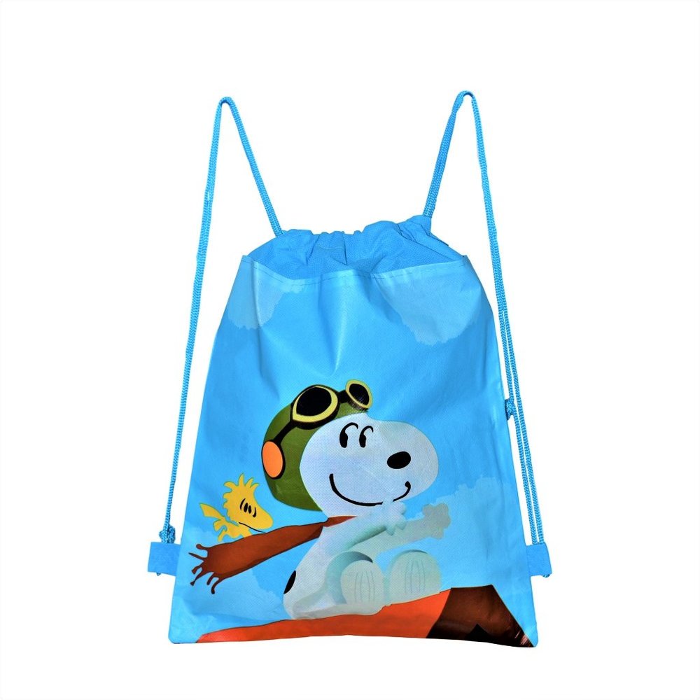 New Snoopy Gift Set Wrist Watch & Drawstring Large Backpack For Children Boys . - Picture 6 of 11